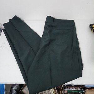 Vintage K Dress Pants Mens 48 Green 100% Dacron Polyester Made In USA NOS NEW